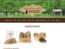 Tablet Screenshot of natchitochespecans.com